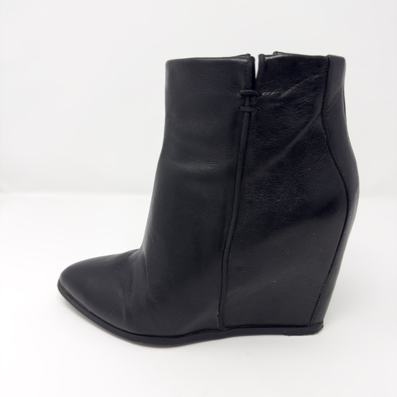 Nine West Riwoche Wedge Heel Ankle Boots - Picture 3 of 5